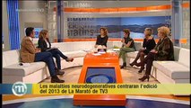 TV3 - Els Matins - Un avanç de l'anunci de La marató de TV3