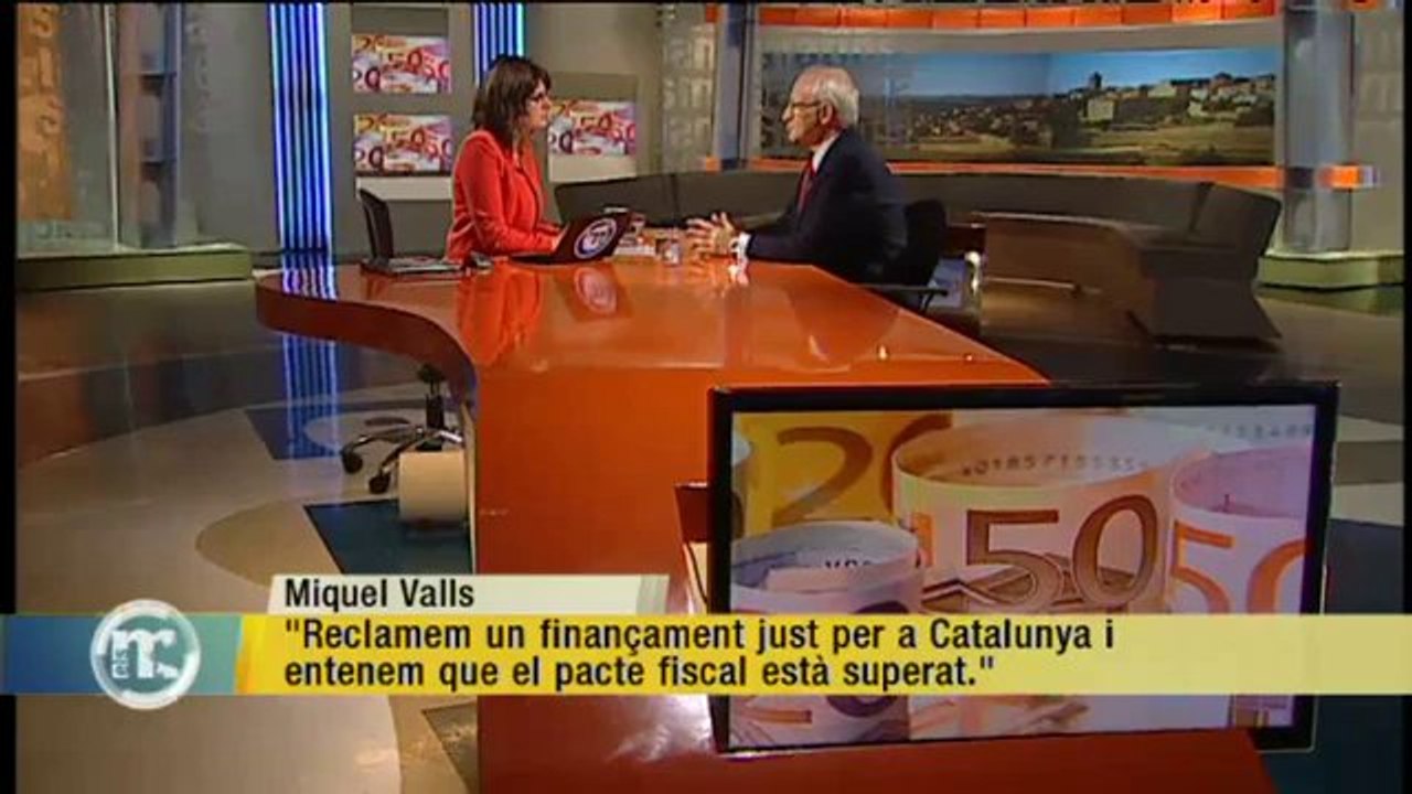 TV3 - Els Matins - Miquel Valls: "Hem sortit de la recessió tècnicament,però l'optimisme és mod