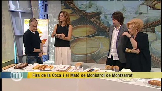 TV3 - 20a edició de la Fira de la Coca i el Mató de Monistrol de Montserrat - Els matins - 24/10/