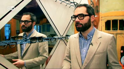 Moderne Brillen aus alten Schallplatten | Euromaxx