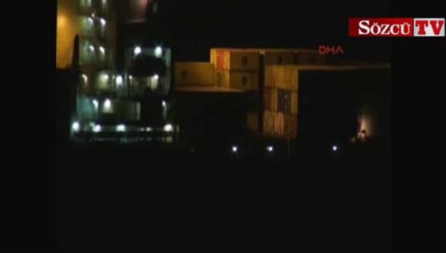 Dev gemi Çanakkale'de karaya oturdu