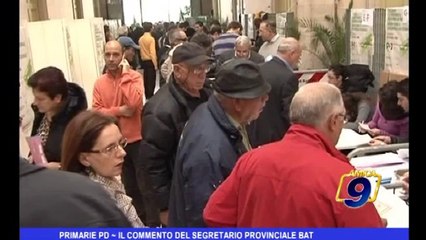 Download Video: Primarie PD | Il commento del Segretario Provinciale BAT