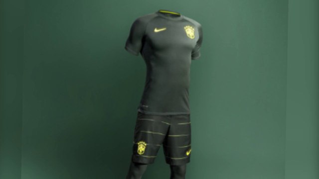 Le troisième maillot du Brésil pour la Coupe du Monde dévoilé !