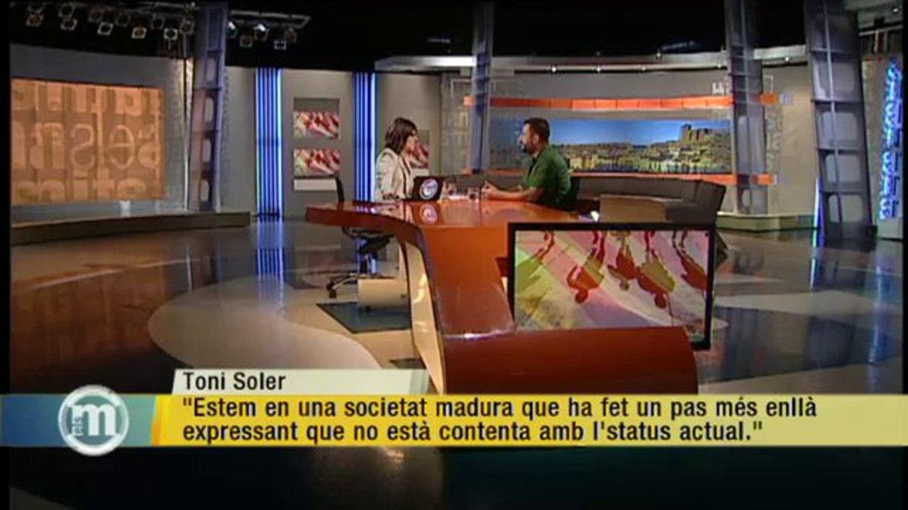 TV3 - Els matins - Toni Soler: "Tant de bo puguem fer la consulta legal abans de declarar la indepe