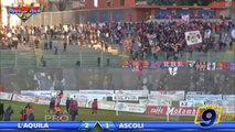 L'Aquila - Ascoli 2-1 | Highlights and Goals Lega Pro I Div. Gir.B 21^ Giornata 26/01/2014