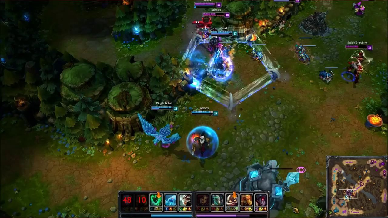 Thresh sauve l'oeuf d'Anivia ! - League of lege...