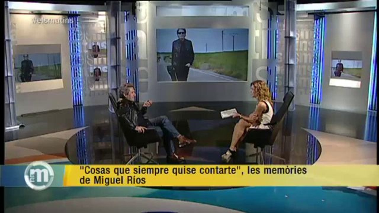 TV3 - Els matins - Miguel Ríos presenta les seves memòries