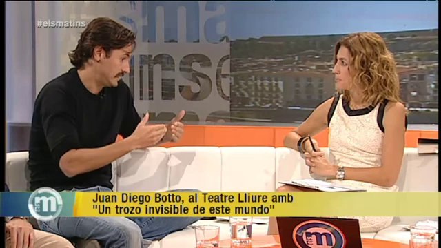 TV3 - Els matins - Juan Diego Botto i Catalunya aixeca el teló