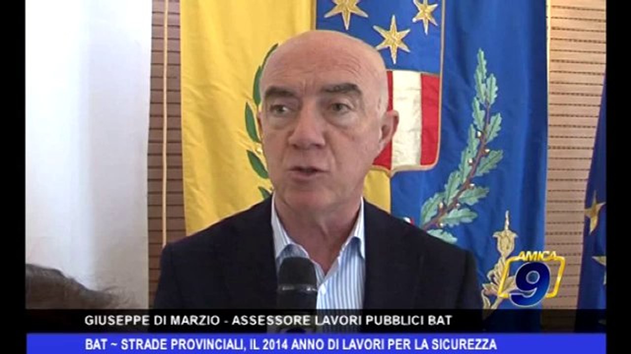 BAT | Strade Provinciali, il 2014 anno di lavori per la sicurezza