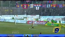 L'Aquila - Lecce 0-1 | Sintesi |  Prima Div. Gir.B 19^ Giornata 12/1/2014