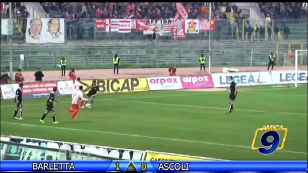 Barletta - Ascoli 1-0 | Sintesi | Lega Pro Prima Div. Gir.B 19^ Giornata 12/1/2014
