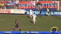 Gubbio - Perugia 0-5 | Highlights and Goals Lega Pro Prima Div. Gir.B 19^ Giornata 12/1/2014