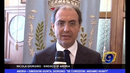 Download Video: Andria | Dimissioni Giunta, Giorgino: 