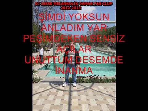 DJ 26ESK(MELANKOLİK DAMAR) KAYBETTİM YARINLARIMI 2014