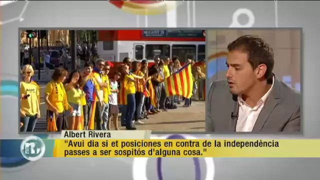 TV3 - Els matins - Albert Rivera: No entraré en aquest joc de cadenes i contracadenes