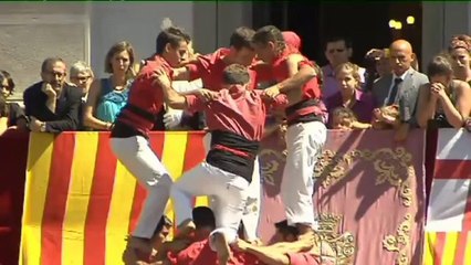 TV3 - Quarts de nou - Crònica castellera del 25 d'agost de 2013