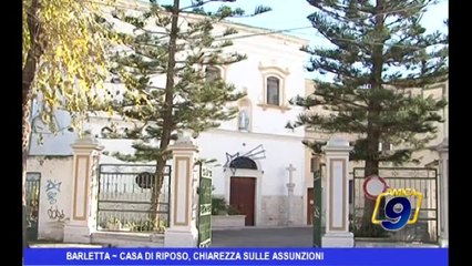 Barletta | Casa di riposo, chiarezza sulle assunzioni