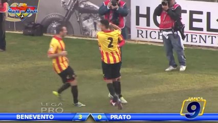 Benevento - Prato 3-0 | Highlights and Goal Prima Div. Gir.B 17^ Giornata 22/12/2013