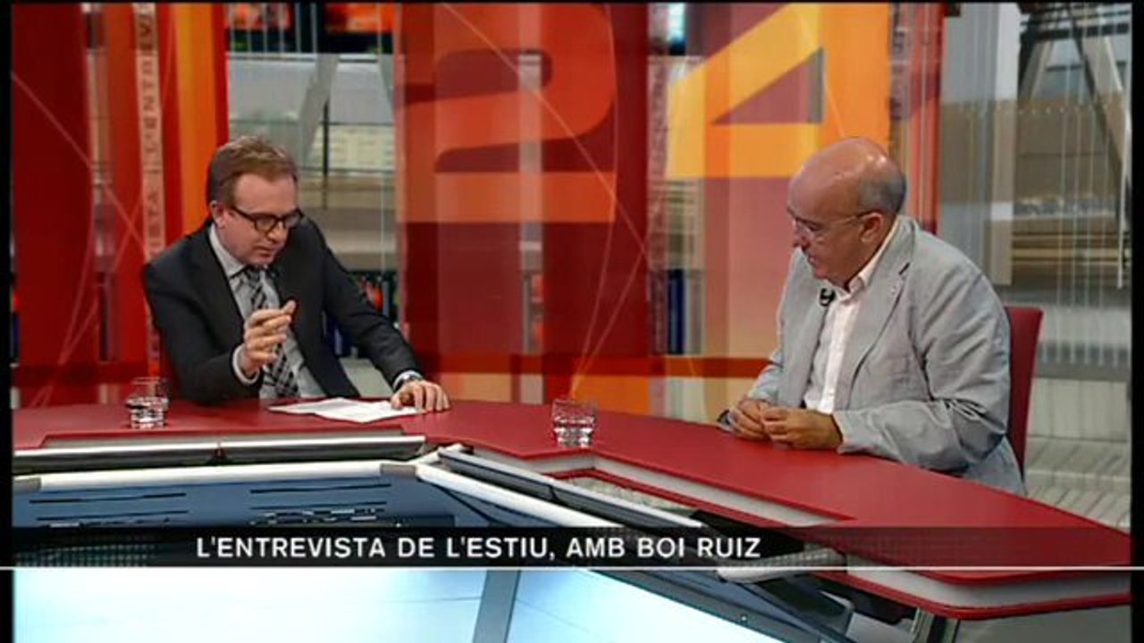 TV3 - L'entrevista de l'estiu - Boi Ruiz: "A Catalunya no es passa gana"