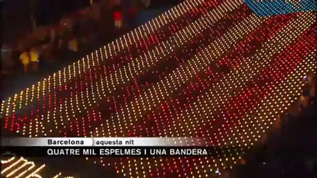 TV3 - Telenotícies - L'estelada de les Festes de Gràcia
