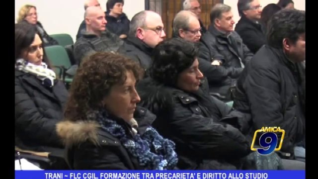 Trani | FLC CGIL, formazione tra precarietà e diritto allo studio