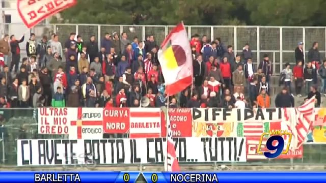 Barletta - Nocerina 0-0 | Sintesi | Prima Divisione Gir.B 16^ Giornata 14/12/2013