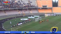 Lecce - Pisa 2-0 | Highlights and Goals | Prima Divisione Gir.B 16^ Giornata 15/12/2013