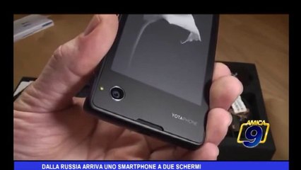 Dalla Russia arriva uno smartphone a due schermi