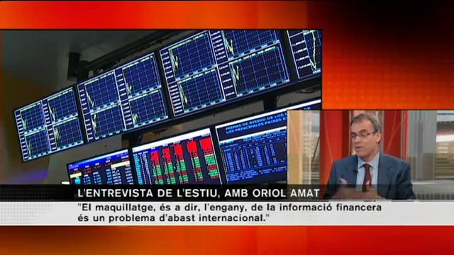 TV3 - L'entrevista de l'estiu - L'entrevista de l'estiu - Oriol Amat, economista i Conseller de la