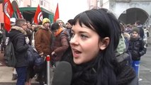 STUDENTI IN CORTEO PER LA SCUOLA