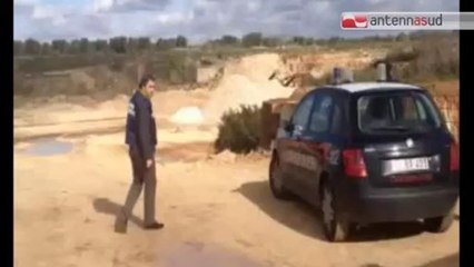 TG 28.01.14 Sigilli ad una cava di Manduria, sconfinava nel Regio tratturello martinese