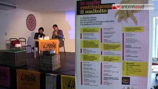 TG 18.12.13 A Bari il primo Forum regionale dei Beni confiscati alle mafie