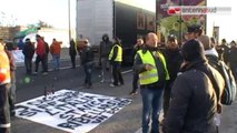 TG 09.12.13 Bari, si placa la protesta dei Forconi, sulla tangenziale rimossi i blocchi stradali