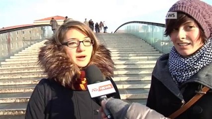 PONTE DI CALATRAVA: GHIACCIO E POLEMICHE