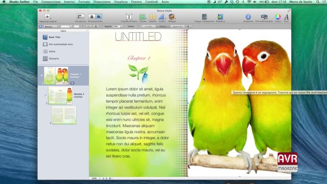 Designs for iBooks Author template e creatività per il noto programma di Apple - AVRMagazine.com