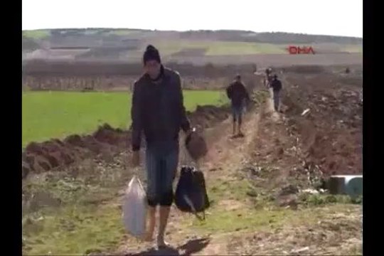 Savaştan yalın ayak kaçış!