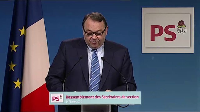 Intervention de Patrick Mennucci lors du Rassemblement des secrétaires de section