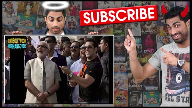 Salman Khan & Shahrukh Khan HUG at Star Guild Awards 2014