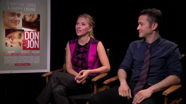 Joseph Gordon-Levitt And Scarlett Johnasson Interview Don Jon