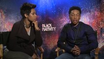 Jennifer Hudson and Jacob Latimore Interview -- Black Nativity