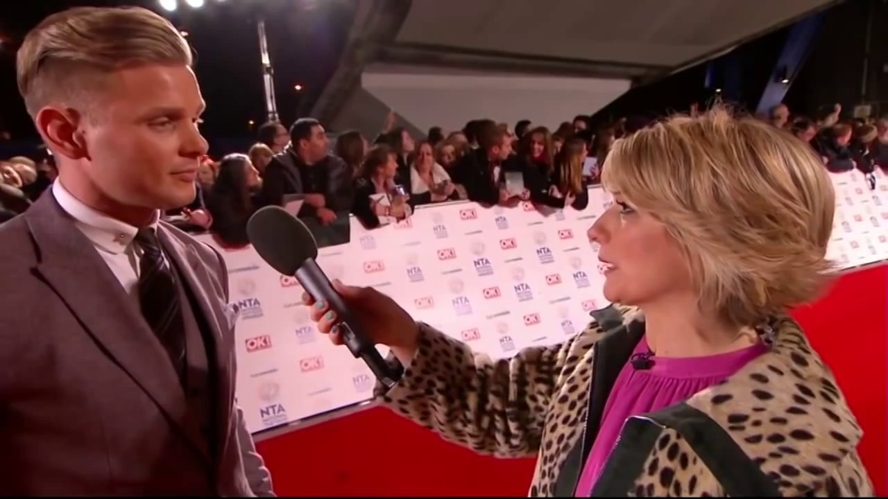 Jeff Brazier Red Carpet National Television Awards 2014
