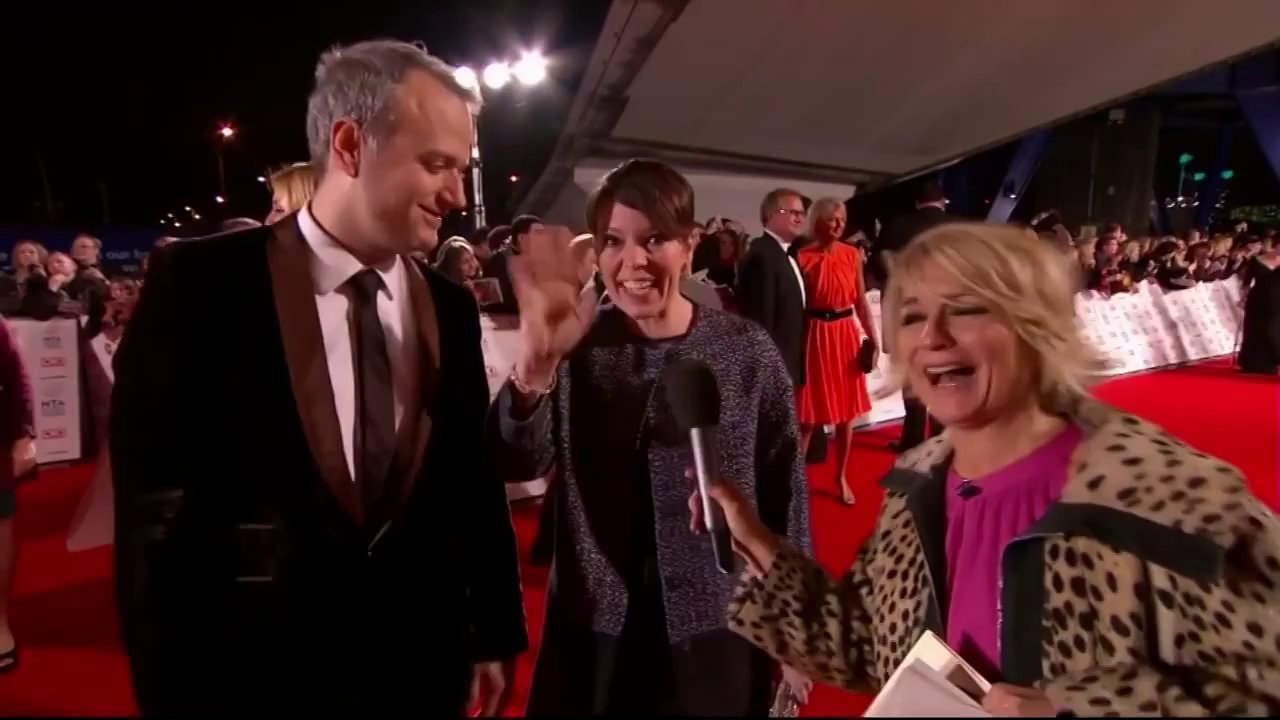 Olivia Colman Red Carpet National Television Awards 2014
