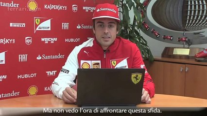 Télécharger la video: Ferrari F14 T: Domande e risposte con Fernando Alonso