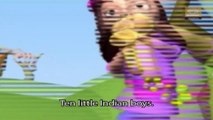 Nursery Rhymes - One Little Two Little Three Little Indians - With Lyrics