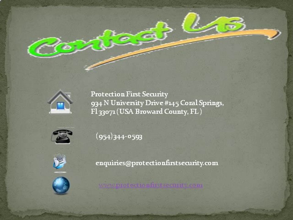Wireless Security Systems