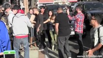 Justin Bieber Poses For Photos With Fans - Doesn't Show Attitude At All