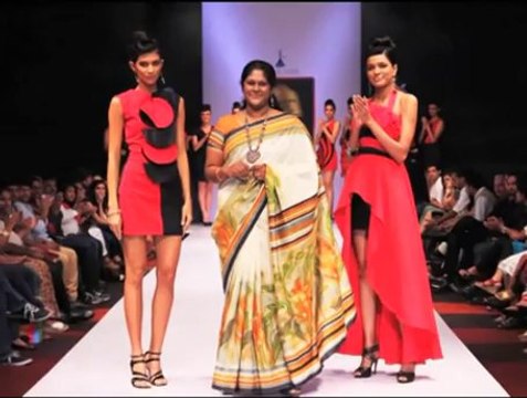 Designer Vidya Vivek at Blenders Pride Fashion Week