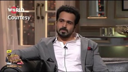 Emraan Hashmi on Koffee with Karan