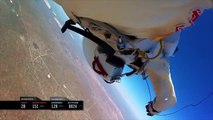Le saut de  Felix Baumgartner filmé à la GoPro - Red Bull Stratos