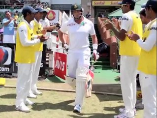 Kallis gets guard of honour in his final Test